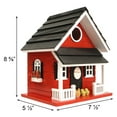 thumbnail image 3 of Hen House Birdhouse - Red, 3 of 8