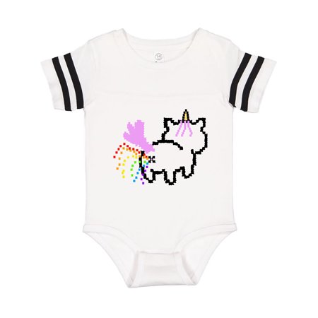 

Inktastic Pixel Unicorn Butt Gift Baby Boy or Baby Girl Bodysuit