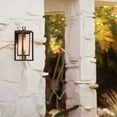 thumbnail image 2 of 1004BK-LL Hinkley Lighting Republic - 1 Light Medium Outdoor Wall Lantern in Transitional Style - 7 Inches Wide by 16 Inches High-Black Finish-LED, 2 of 23