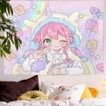 thumbnail image 3 of Tapestry Girly Ice Cream Room Aesthetic (microtela, 150 x 130 cm), 3 of 3