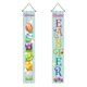 thumbnail image 2 of Decoraciones de pancartas de Pascua - Cajas de regalo de la puerta principal exterior interior de 71x12 pulgadas con globos en corazones - Decoración colgante de poliéster resistente al clima 600D, 2 of 6