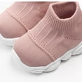 thumbnail image 6 of enyan Todd'ler Gir'l Tennis Shoes B'aby B'oys G'irls First Walking Shoes Infant Sneakers Crib Shoes Breathable Lightweight Slip On Shoes Pink,Size 5.5, 6 of 7
