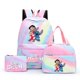 thumbnail image 2 of 3Pcs Disney Lilo Stitch Colorful Backpack Set for Girl Boy Student Teenager Rucksack Women Casual School Bags with Lunch Bags, 2 of 4