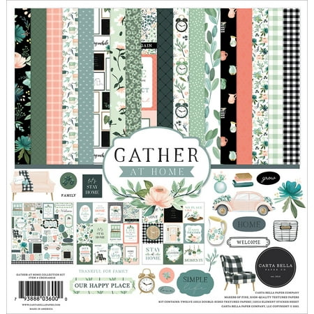 UPC: 0793888036000 | Carta Bella Collection Kit 12 X12 -Gather At Home