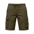 thumbnail image 6 of Timoontee Men Outdoor Shorts with Multiple Utility Pockets and Breathable Lightweight Material for Modern Fit All Day Comfort Brown S, 6 of 7
