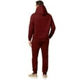 thumbnail image 5 of Mens Sweatsuit 2 Piece Set Hoodies And Sweatpants Sets 2025 Casual Jogging Gym Sweat Suits Athletic Tracksuit Outfits Wine XXL, 5 of 5