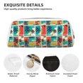 thumbnail image 3 of Rocae Colorful Hawaii Palms for Multifunctional Pen Organizer with Zipper Closure, Ideal for Tools, Gadgets, Cosmetics, Stationary,Travel Accessary, 3 of 5