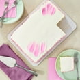 thumbnail image 2 of Freshness Guaranteed 1/4 Sheet Pink Brush Cake, 52 oz (Refrigerated), 2 of 7