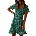 thumbnail image 2 of Robe d'Été pour Femmes 2024 Mode Grande Taille Imprimée 50 % de Réduction!, 2 of 9