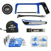 PROSTORMER 198 Pcs Hand Tool Set,DIY Home Repair Kit,Multi-Purpose Car Repair Tool Set,with Hammer,Pliers,Screwdriver Set,Wrench Sockets and Plastic Toolbox Storage Case