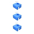 thumbnail image 1 of Wisewang Color Rondom 3D Printer Extruder Cover Block Silicone Sleeve Resistant Cover Replacement for CR10 MK7/MK8 3Set, 1 of 6