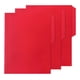thumbnail image 2 of Fólder de Color Rojo, Oxford, Tamaño Carta, Ceja 1/2, paquete con 25., 2 of 3