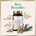 thumbnail image 5 of Turmeric Curcumin Supplement with 95% Curcuminoids, Organic Turmeric & Ginger 1750mg, BioPerine Black Pepper for Best Absorption, Nature's Vegan Joint Support, Non-GMO, Bottled in USA - 360 Capsules, 5 of 9