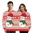 thumbnail image 1 of Sudadera con estampado 3D de dos personas para hombre y mujer, jersey de cuello redondo, ropa de calle divertida y novedosa, ropa de manga larga para pareja, 1 of 4