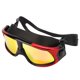 thumbnail image 3 of Gafas de natación NikouMX para adultos antivaho impermeables con montura grande, 3 of 8