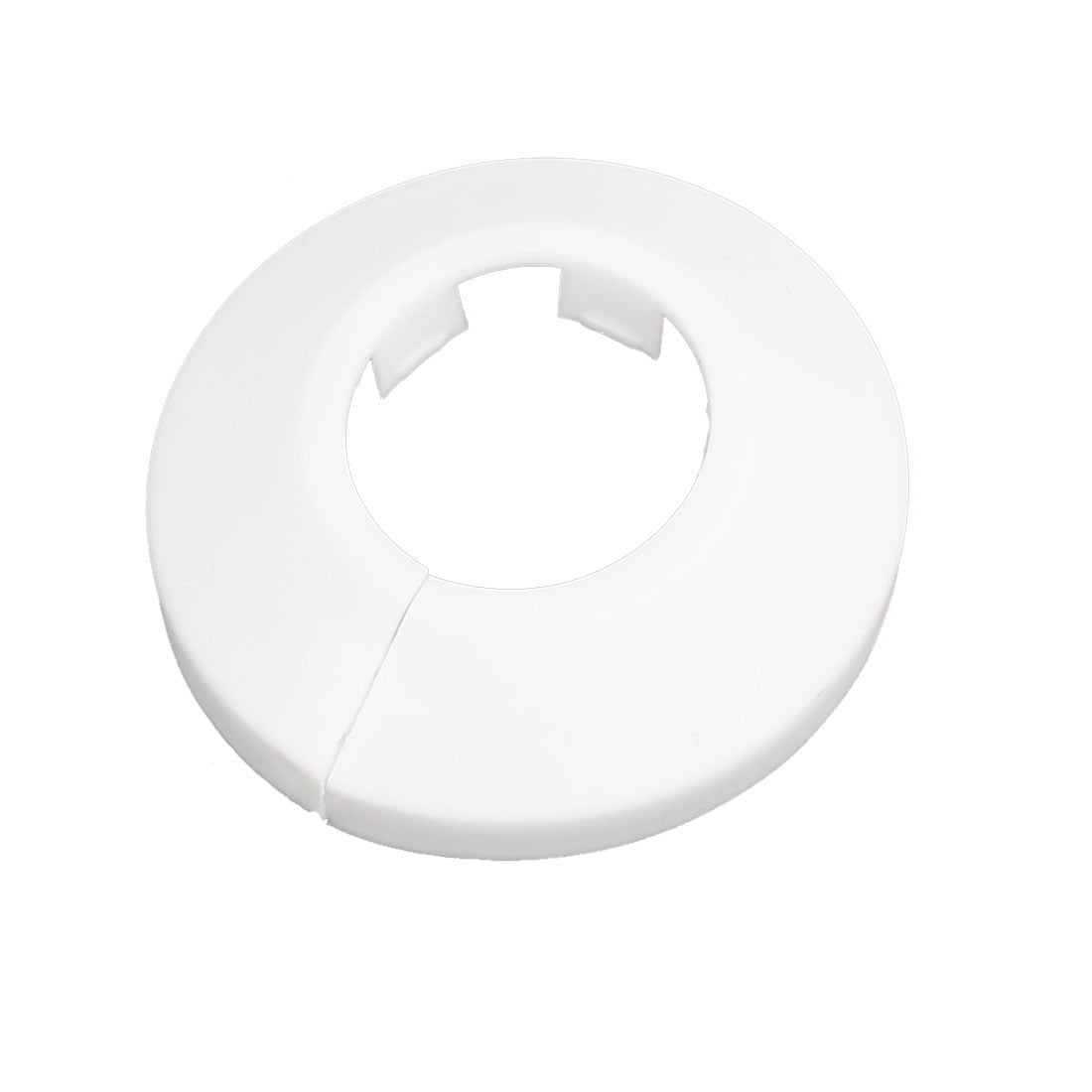 25mm Plastic Wall Flange Radiator Water Pipe Cover Collar White