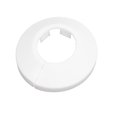 thumbnail image 1 of Unique Bargains 25mm Plastic Wall Flange Radiator Water Pipe Cover Collar White, 1 of 3