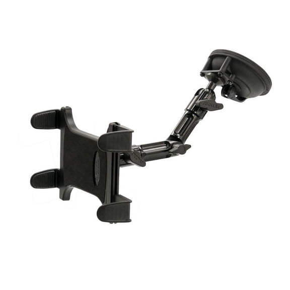 Arkon TAB1HD680 Heavy-Duty Multi-Angle Tablet Suction Mount with 8 inch Arm for iPad Air, iPad Pro, iPad