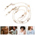 thumbnail image 4 of Miangastore 2 Pcs Chaîne de Lunettes Perlées Support de Collier de Lunettes Support de Lunettes Chaîne de Lunettes de Soleil Support de Lunettes pour Femmes Fournitures Stylées, 4 of 8
