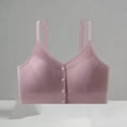 thumbnail image 6 of Bixock Sport Bra for Women Wireless Bra Plus Size Bra Thin Cups Side Coverage Wide Straps Comfortable Everyday Women Under Wear, 6 of 6