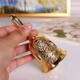 thumbnail image 1 of Namzi Hand Bell Call Bell Brass Wedding Bells Christmas Bells，Golden A, 1 of 3