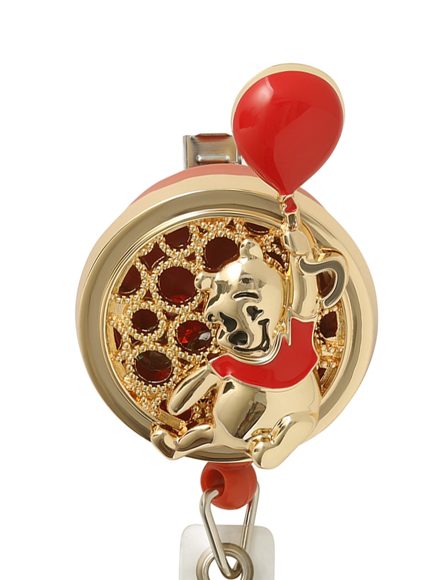Disney Winnie The Pooh Retractable Badge Reel With Alligator Clip