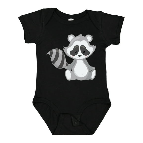 Inktastic Cute Woodland Animal Raccoon Boys or Girls Baby Bodysuit