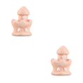 thumbnail image 1 of Estatuilla pequeña Monstrate Decoraciones para pasteles adorno artesanal resina tipo 18 2Conjunto, 1 of 6
