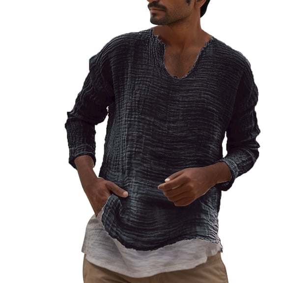 VJATTWR Men's Long-Sleeve Performance Crew Xxl