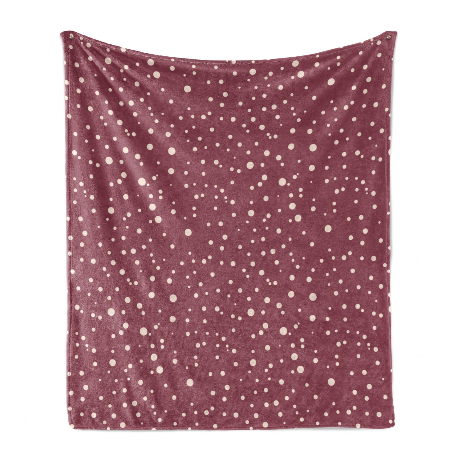 Simplistic Style Randomly Arranged Dots Circles Illustration Pattern 60 x 80 Ambesonne Abstract Throw Blanket Flannel Fleece Accent Piece Soft Couch Cover for Adults Mauve Taupe Champagne