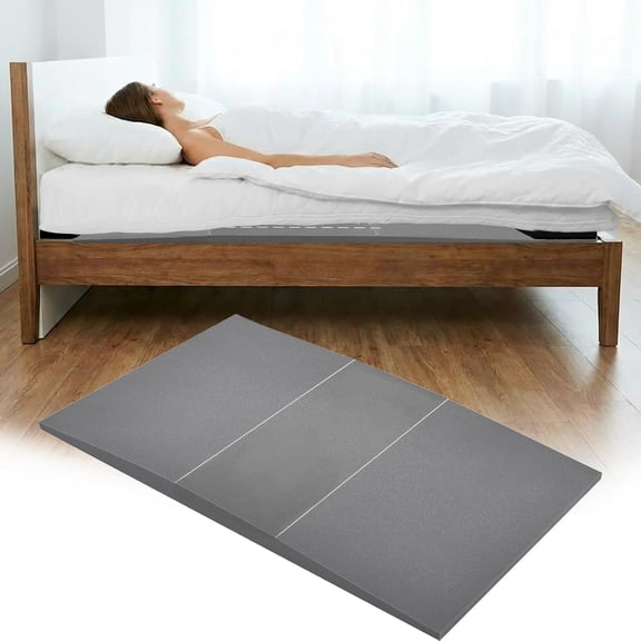 Sagging Repair Support Pad, High Density Foam Bed Insert for Sinking Mattress, Flat Top Under Mattress Support Board, Restores Firmness & Extends Bed Life, 47 x 23.6 x 2 Inch, Grey
