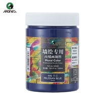 Professional Acrylic Paint 500ml (16.9Fl Oz Bottles)-PRUSSIAN BLUE,Non Toxic Acrylic Paint No Fading Rich Pigment for Adults Artists Canvas Crafts Wood Painting,Large Surface Coverage