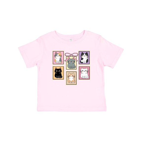 Inktastic Kitty Cat Lover Postage Stamp Girls Baby T-Shirt