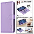 thumbnail image 3 of for Samsung Galaxy S25 Ultra Wallet Case, with [RFID Blocking] Card Slots Strong Magnetic PU Leather Flip Fold Protective Adjustable Kickstand Phone Case for Samsung Galaxy S25 Ultra - Purple, 3 of 7