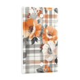 thumbnail image 2 of Yayeee Blank Wall Plate Cover 1-Gang 4.5"x2.7" Home Unused Decorative Outlet, Plaid Floral, 2 of 7