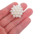 thumbnail image 4 of 4pcs Botones de perla Faux Pearl Admits para ropa Centro de cabello Decoración de bricolaje, 4 of 6