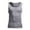 Gray, variant on Men's Spandex Blend Tank Tops, Comfortable, Durable, Ribbed Fabric, Multiple Sizes