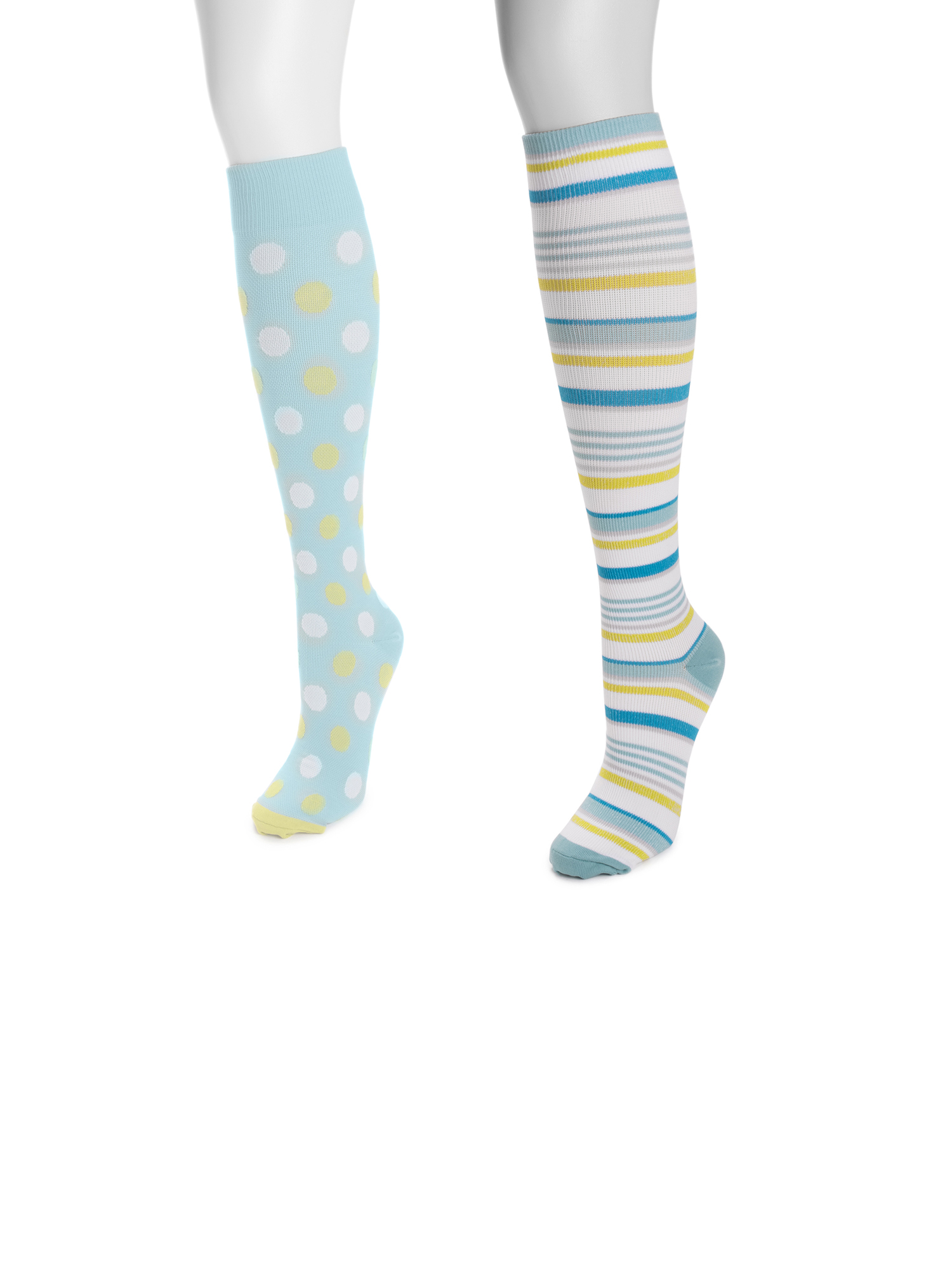 MUK LUKS® Women's 2 Pair Pack Compression Sock