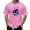 004 Pink, variant on Oversized Tshirts for Men Y2k Halloween Funny Print Tops Short Sleeve Round Neck T-Shirt Fashion