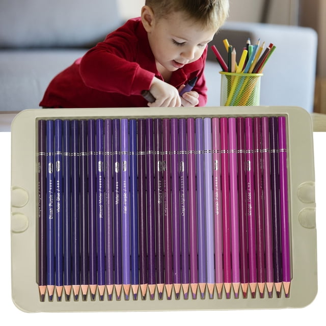 Juego de Lápices de Colores ANGGREK Portalápices Redondo Resistente Duradero 300 Colores