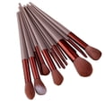 thumbnail image 2 of Pincel de maquillaje Lady Cheek Eye Shadow Eyebrow Powder Polvo de plástico Cepillos Herramientas Cosméticos Accesorio Belleza Suministros Pink 13 Packs Sweethay CE001703-03, 2 of 7