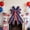 B, variant on Patriotic Door Decor, 4th of July Fabric Bow Ribbon Ornament, Americana Home Decorations for Front Porch Wall Hanging Display