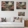 thumbnail image 4 of Designart "Zen Garden Asian Painting VIII" Asian Print on Natural Pine Wood, 4 of 5