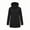 c-Black, variant on QHFBli Women's Lightweight Long Softshell Fleece Lined Jacket Anorak Raincoat With Removable Hood