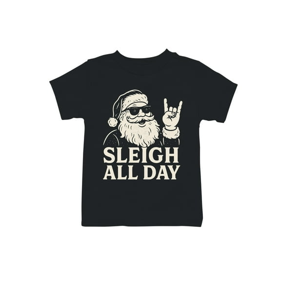 Santa Cool Sleigh All Day Youth's T-shirt