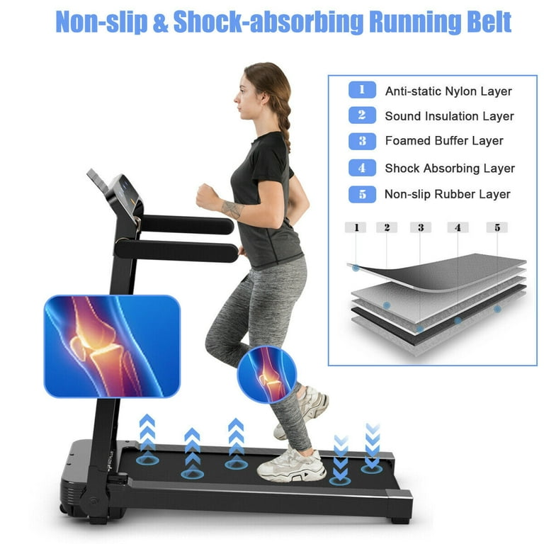 Costway ultra thin treadmill new arrivals
