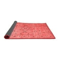 thumbnail image 2 of Ahgly Company Indoor Rectangle Abstract Red Contemporary Area Rugs, 2' x 4', 2 of 4