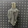 thumbnail image 3 of Handmade 1920's English Coin Purse, Victorian Sterling Silver Coin Purse, 3 of 4