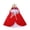 RedL, variant on UDIYO Pet Cloak Round Neck Drawstring High Elasticity Soft Star Decor Cosplay Improve Ambience Christmas Puppy Cats Cloak Pet Apparel for Festival