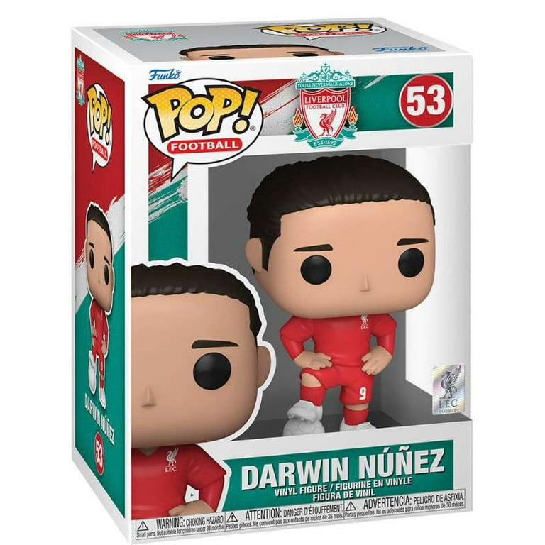 Figura Funko Pop! Fútbol Liverpool Darwin Núñez Modelo 53